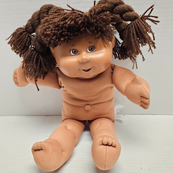 CPK Cabbage Patch Kids African American Brown Eyes Braids 2004 2005 Doll Signed - Picture 1 of 16